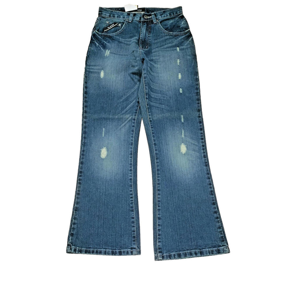 FB Jeans Women 28s Blue Boot Cut Regular Denim J3